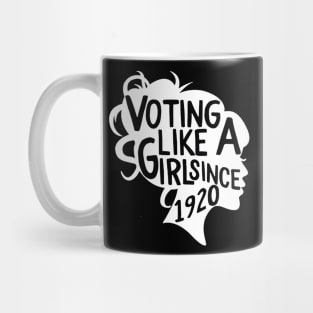 Voting like a Girl since 1920 Mug